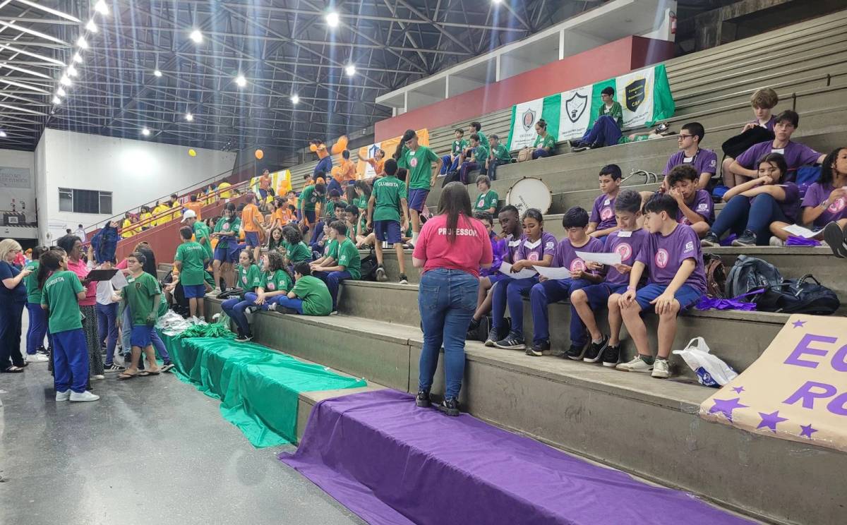 Estudantes da rede municipal de Criciúma encerram participação na sétima Gincana Interclubes de Matemática — foto 2