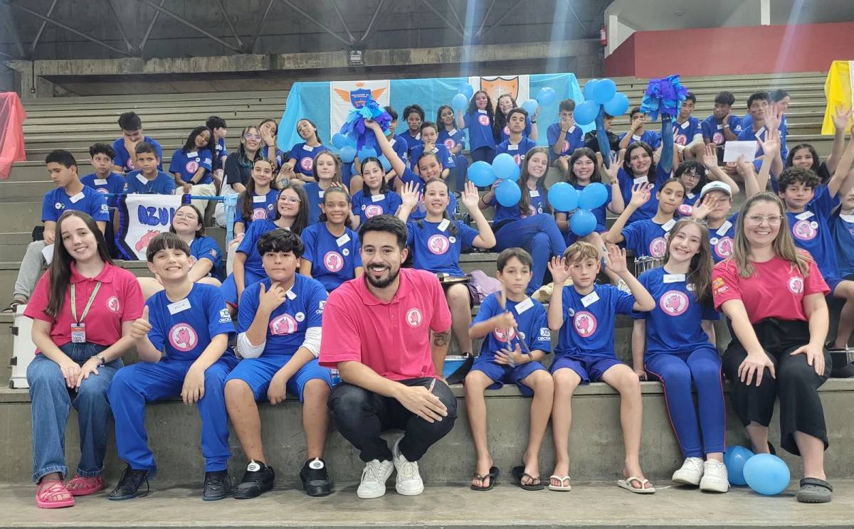 Estudantes da rede municipal de Criciúma encerram participação na sétima Gincana Interclubes de Matemática — foto 1