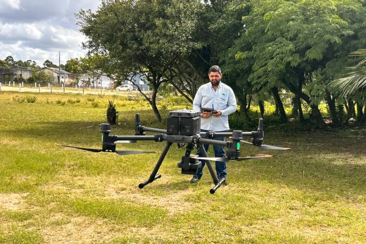 Prefeitura do Balneário Rincão utiliza drones para mapeamento de ruas — foto 2
