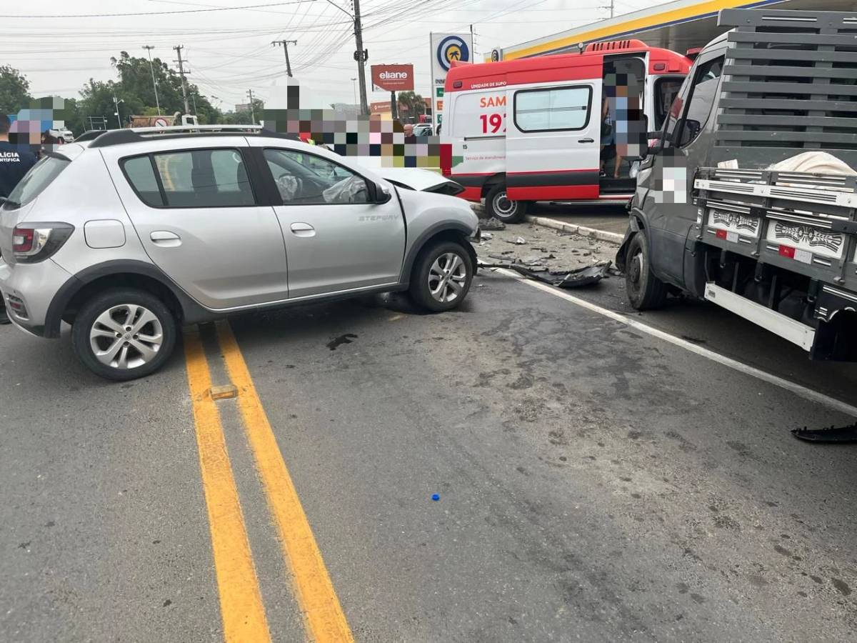 Motorista morre e passageira fica ferida após grave acidente na SC-108 — foto 2