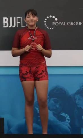 Moradora de Criciúma celebra aniversário com medalha na Argentina — foto 3