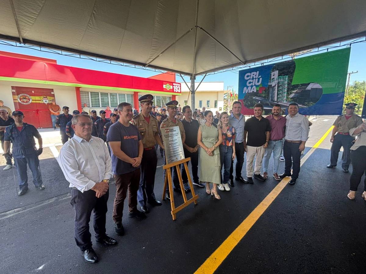Fotos e vídeos: posto avançado do Corpo de Bombeiros é inaugurado no Rio Maina — foto 2