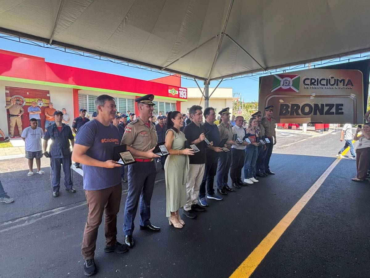 Fotos e vídeos: posto avançado do Corpo de Bombeiros é inaugurado no Rio Maina — foto 1