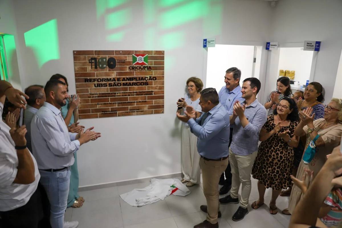 Criciúma entrega reforma da Unidade Básica de Saúde do bairro São Marcos — foto 2