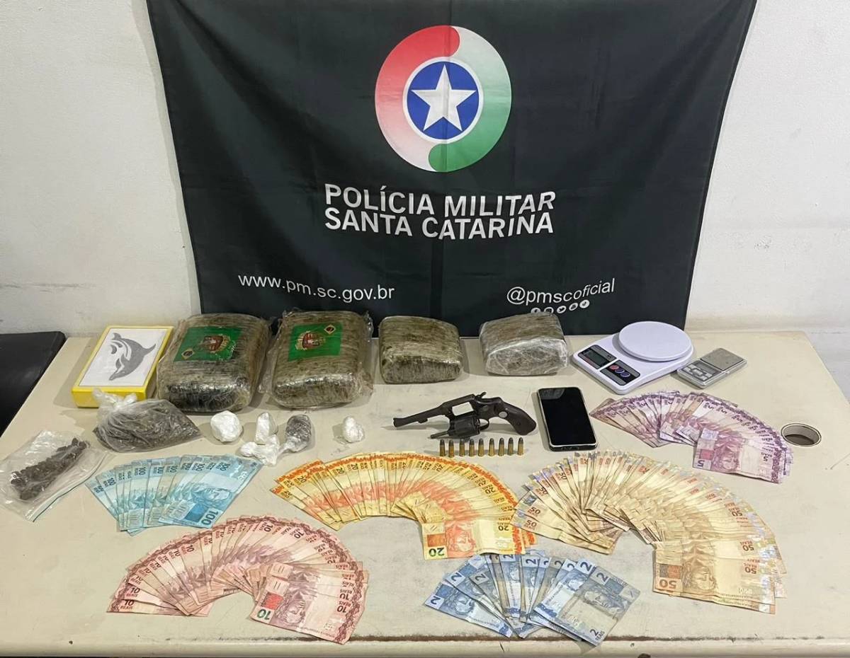 PM apreende uma tonelada de drogas e prende mais de 250 pessoas nos primeiros dias de 2026 — foto 1