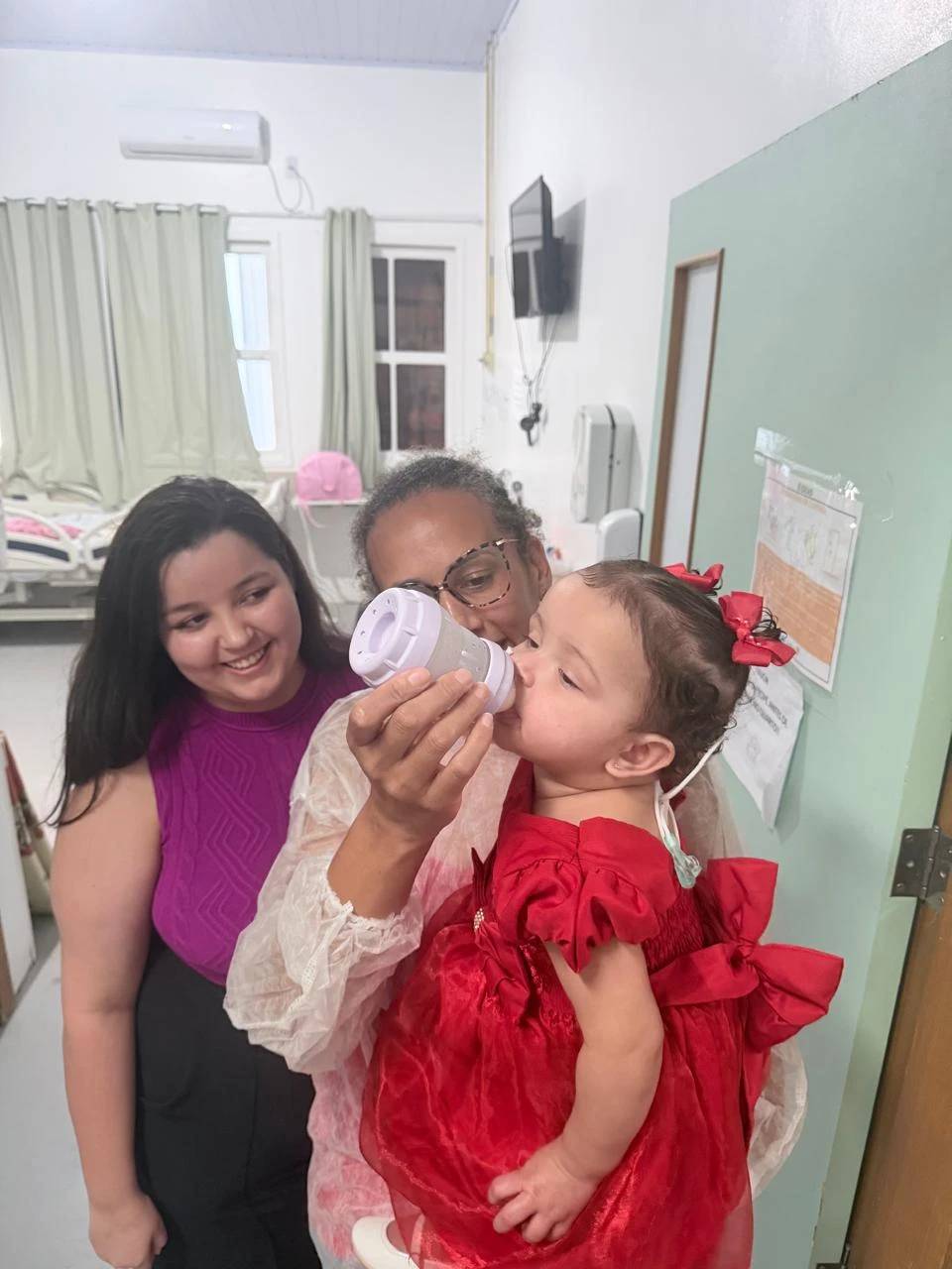 Vídeo: bebê recebe alta de hospital em Criciúma 400 dias após nascer — foto 2