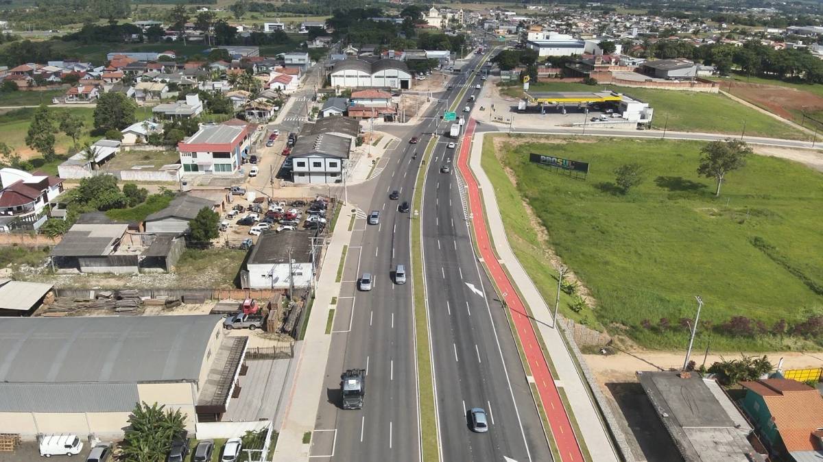 Com a presença do governador, duplicação da SC-445 será inaugurada nesta segunda-feira — foto 1