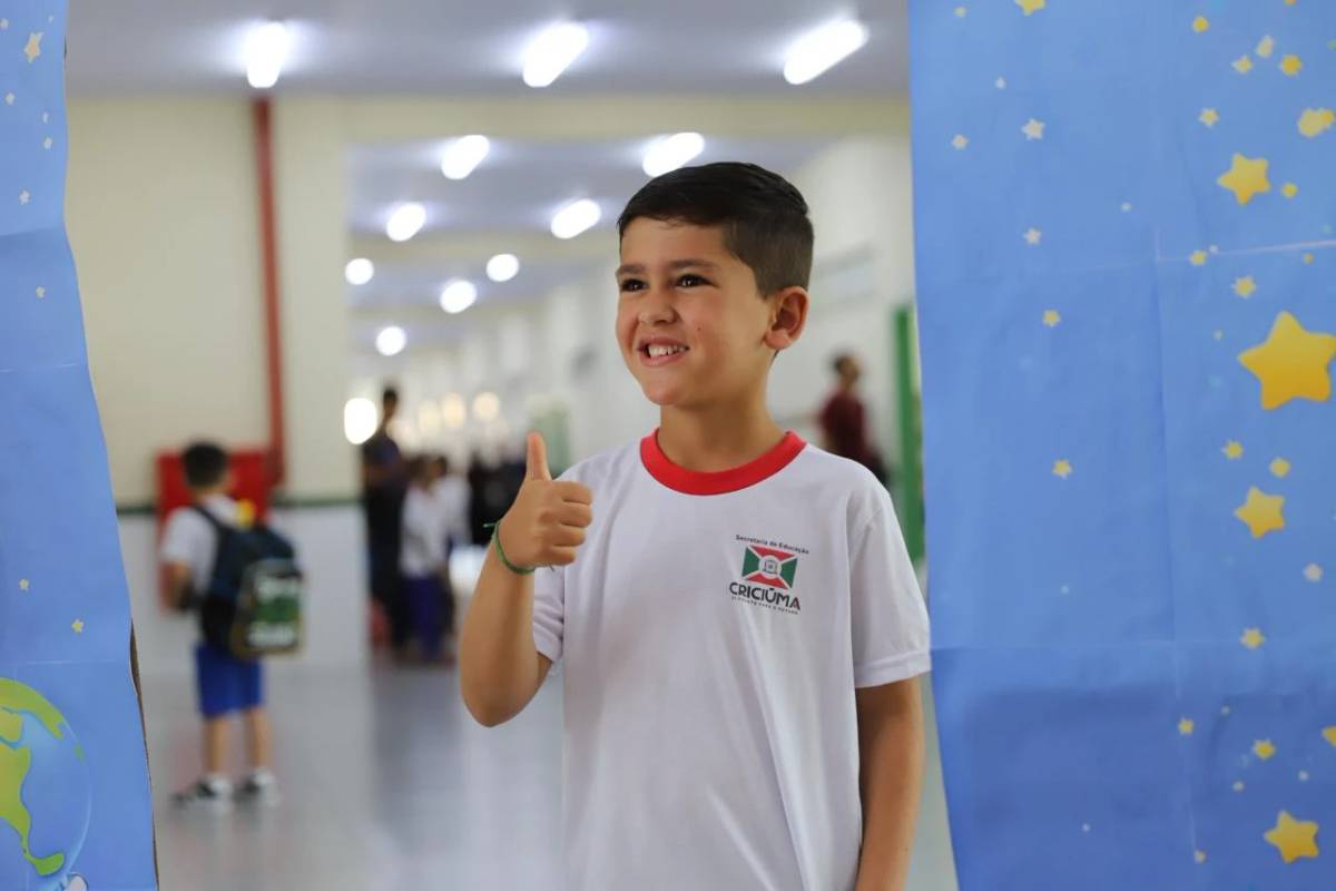 Reencontros e expectativas: Mais de 21 mil estudantes retornaram às aulas em Criciúma — foto 2