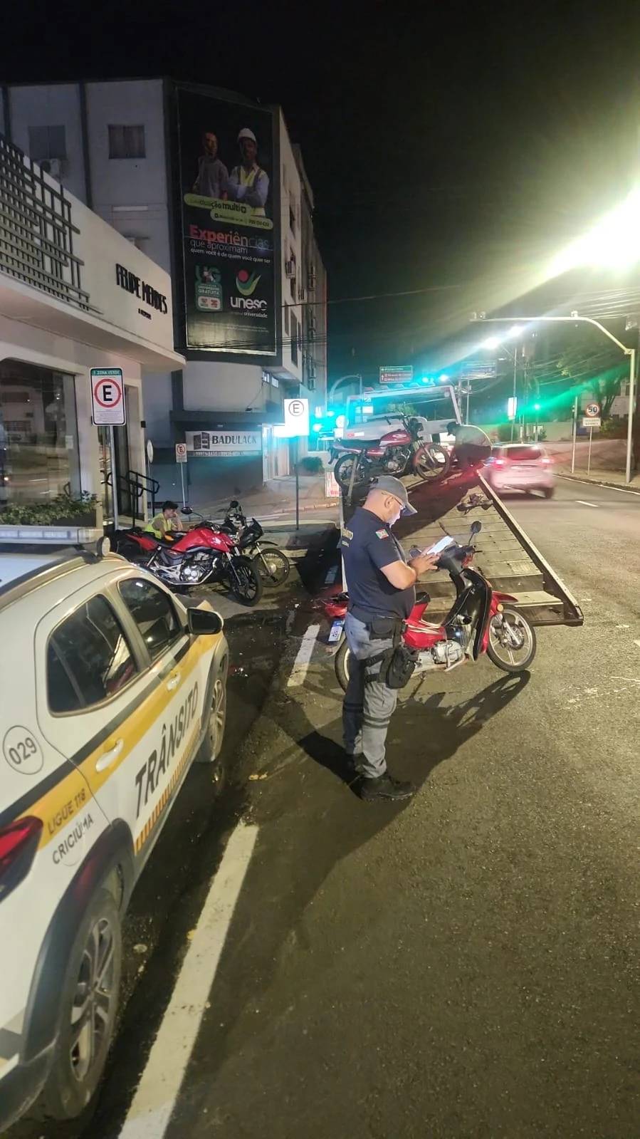 DTT de Criciúma divulga dados da primeira operação de motocicletas de 2026 — foto 1