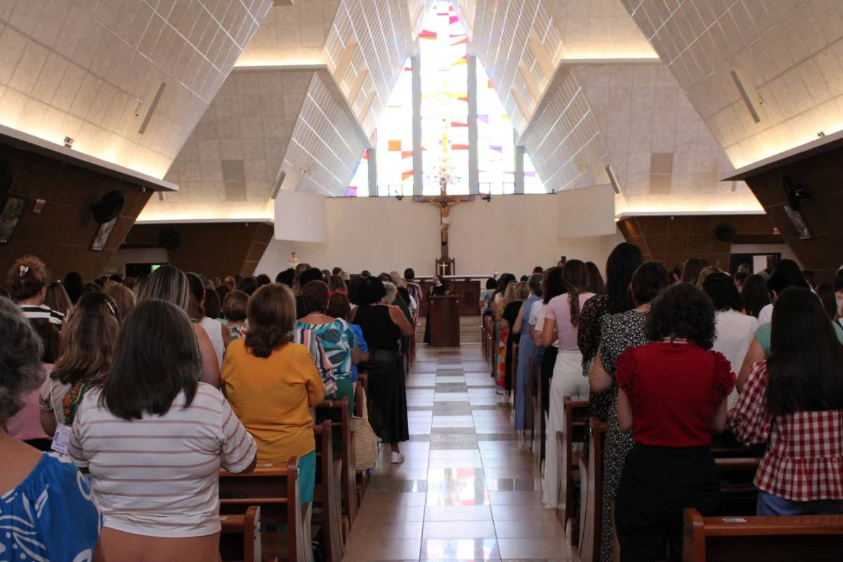 Vídeo: Congresso de Mulheres supera expectativas e registra 370 inscrições na Paróquia Nossa Senhora da Salete — foto 2