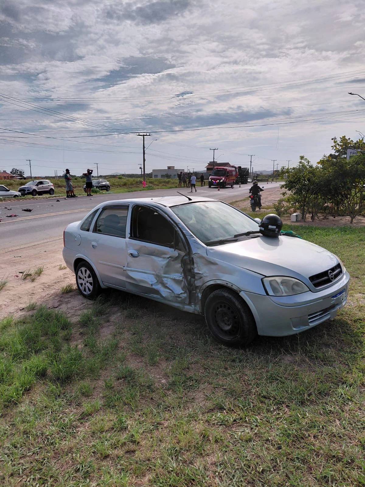 Motociclista morre após colisão com carro em Jaguaruna — foto 5