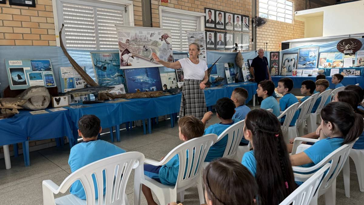 “Projeto Mundo Aquático” reúne cerca de 400 crianças em exposição — foto 1
