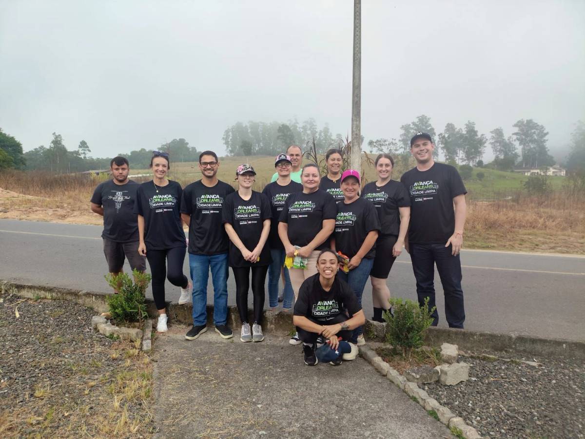 Após mais de 60 pessoas engajadas, Mutirão de Limpeza de Orleans volta para 2ª edição — foto 2