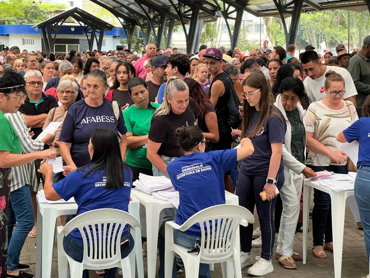 Siderópolis: população ainda pode retirar guias após mutirão de consultas e exames — foto 3