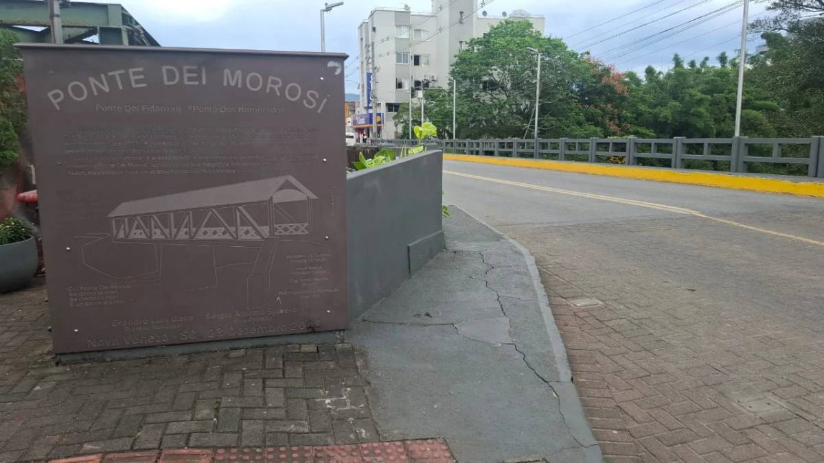 Ponte Dei Morosi será retirada neste fim de semana e altera trânsito em Nova Veneza — foto 4