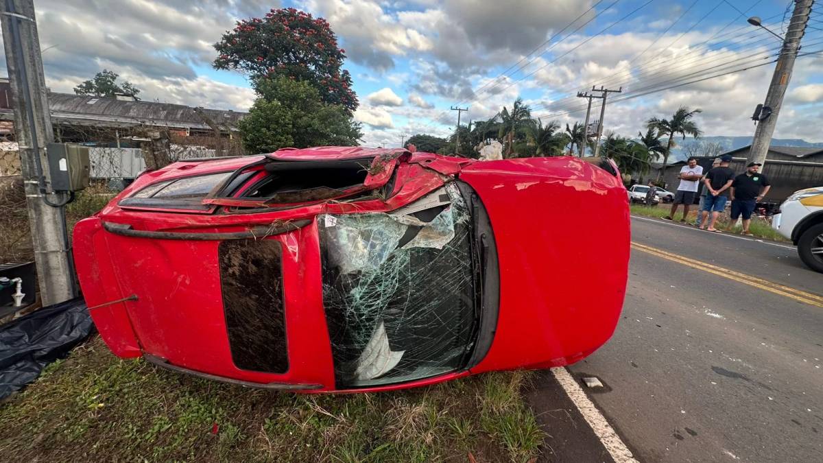 Idoso morre após ter pista invadida por motorista embriagado na SC-290 — foto 2