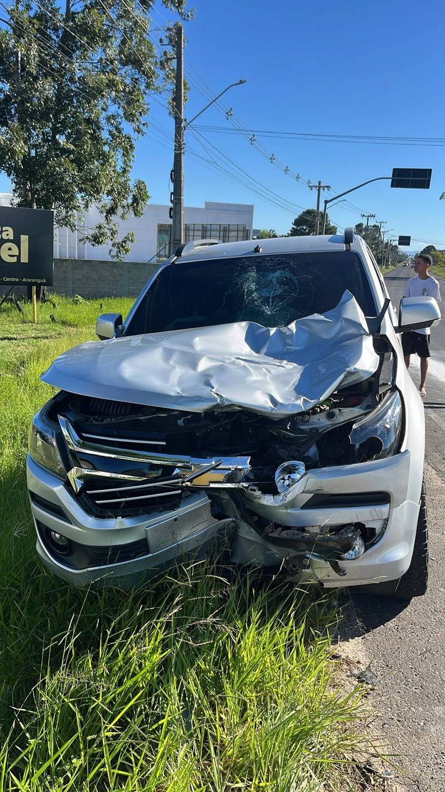 Motociclista morre após colisão frontal com caminhonete na SC-447 — foto 3