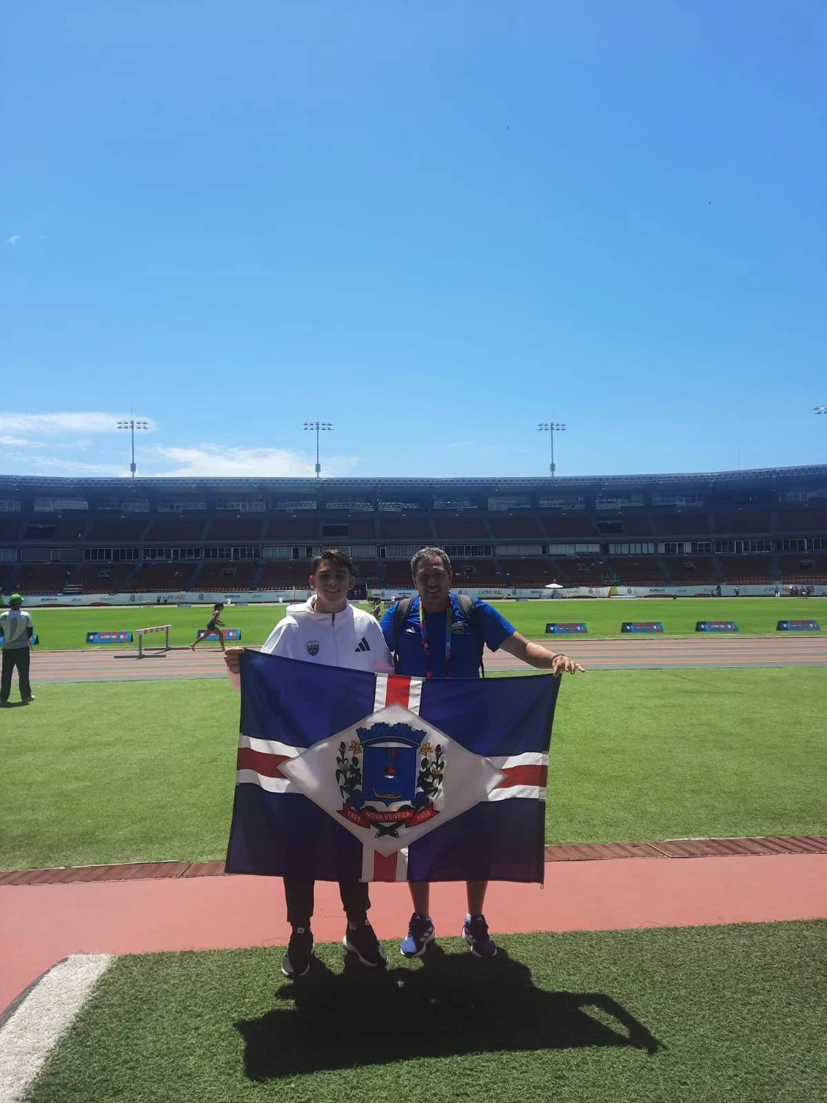 Atleta de Nova Veneza ganha destaque em campeonato internacional de atletismo — foto 1