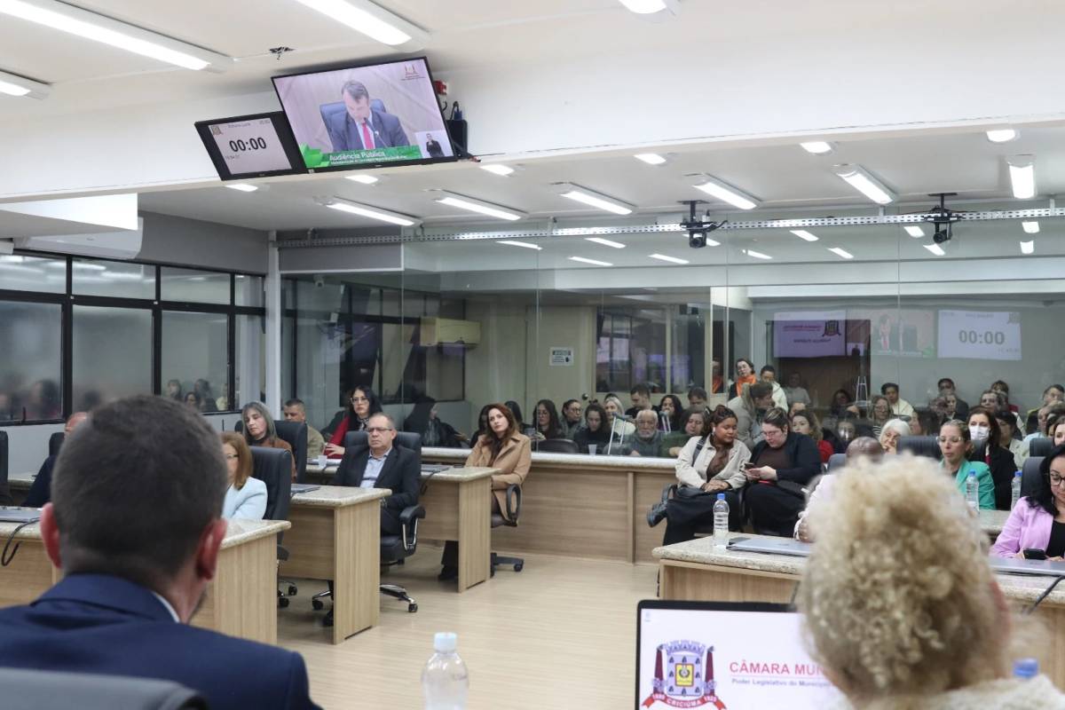 Audiência pública debate criação da Secretaria da Mulher em Criciúma — foto 2
