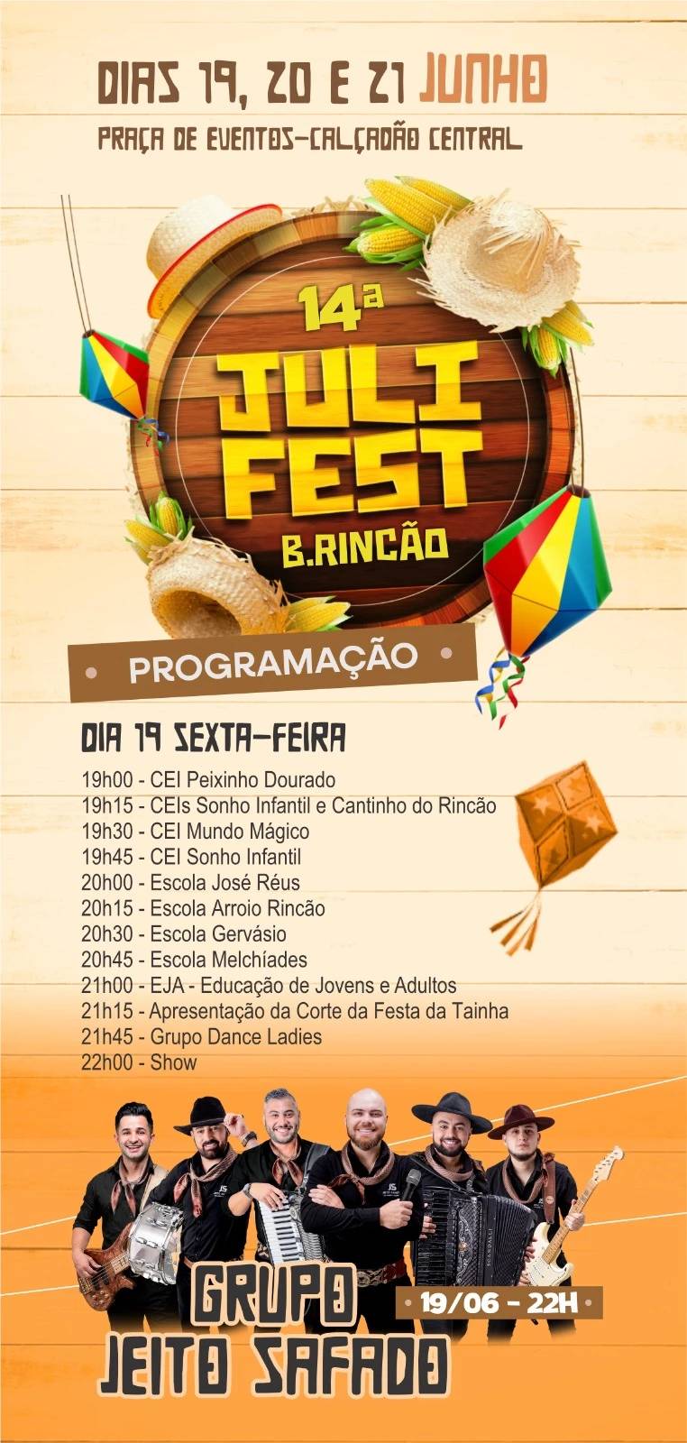 Tradicional JuliFest movimenta Balneário Rincão neste fim de semana — foto 1