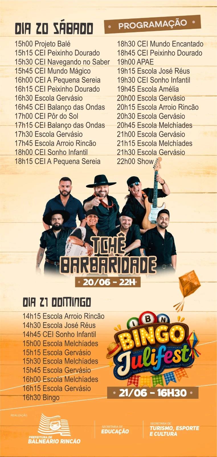 Tradicional JuliFest movimenta Balneário Rincão neste fim de semana — foto 2