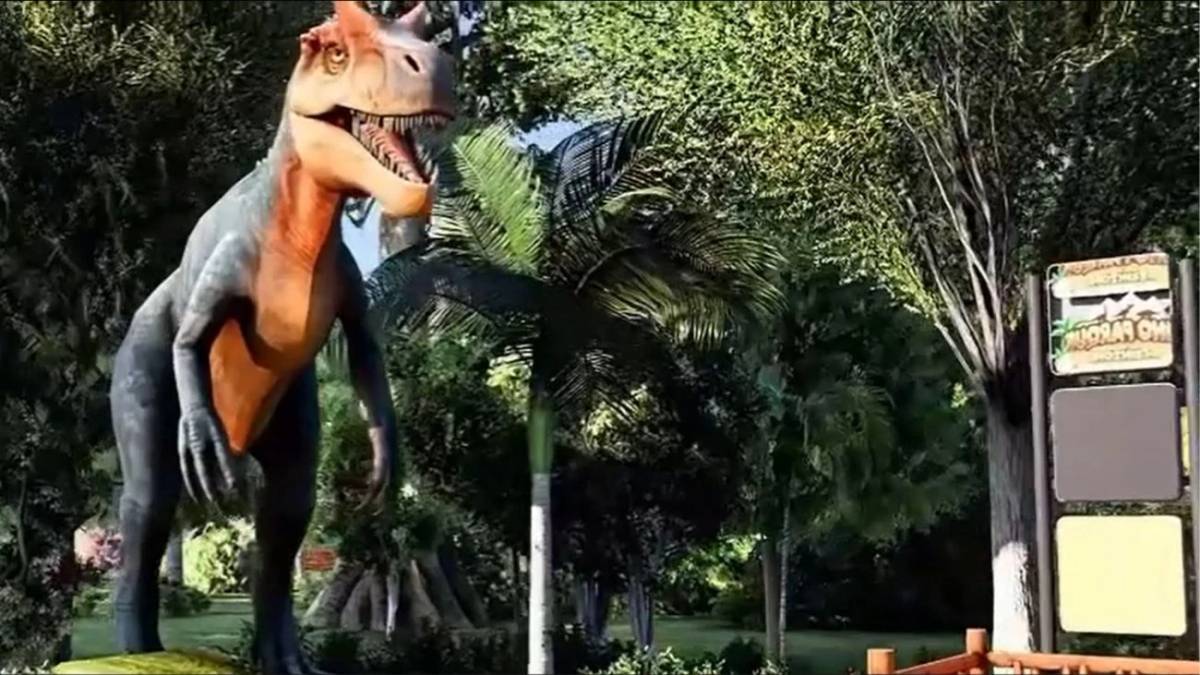 Parque com T-Rex de dez metros e dinossauros animatrônicos será inaugurado neste sábado em Araranguá — foto 2