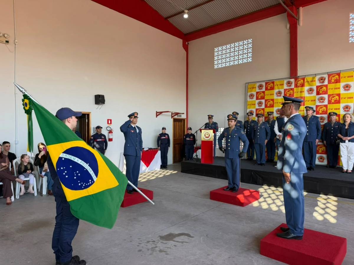 Quartel do Corpo de Bombeiros Militar de Morro da Fumaça tem novo comandante — foto 1