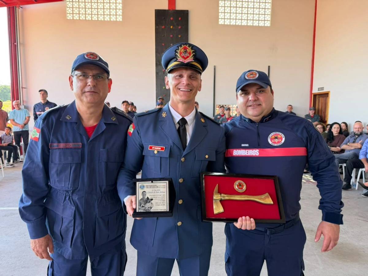 Quartel do Corpo de Bombeiros Militar de Morro da Fumaça tem novo comandante — foto 5