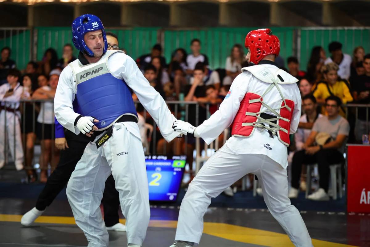 Professor leva academia de Criciúma ao pódio do Campeonato Brasileiro de Taekwondo — foto 1
