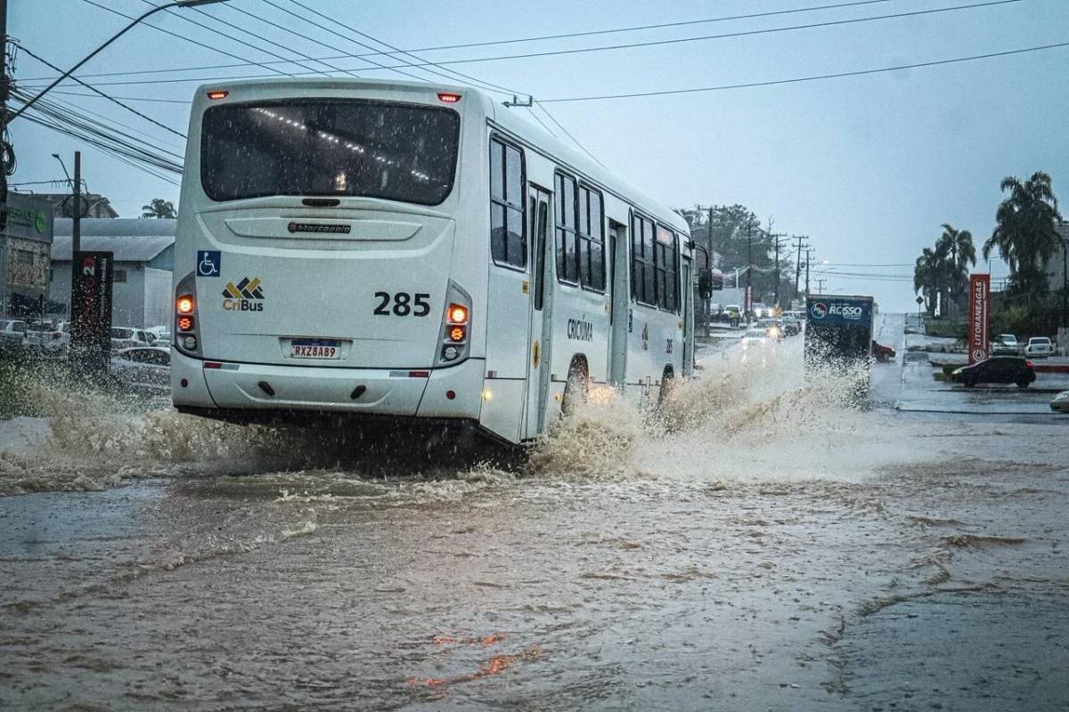 Queda de granizo atinge municípios da região carbonífera — foto 4
