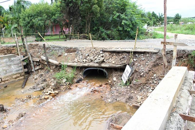 Construção de ponte na Linha Batista está atrasada — foto 1