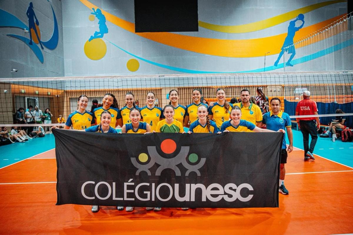 Representante do Brasil, Colégio Unesc encerra Mundial Escolar de Vôlei ...