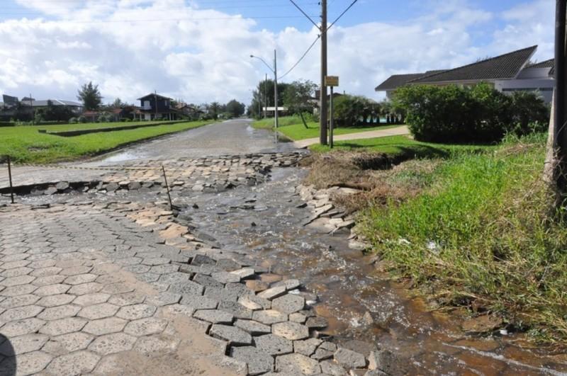 Prefeitura de Balneário Rincão mobilizada para recuperar os estragos 