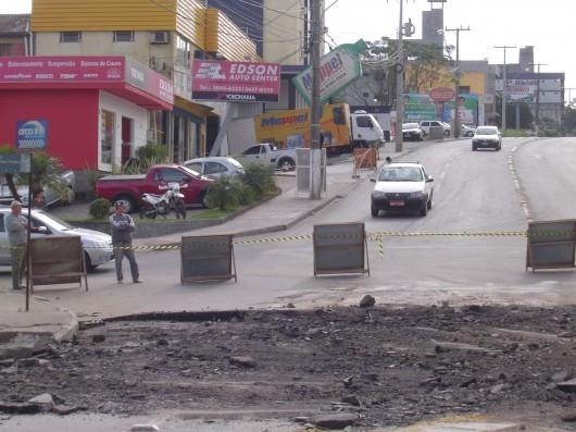 Primeiro dia de obras (vídeo)