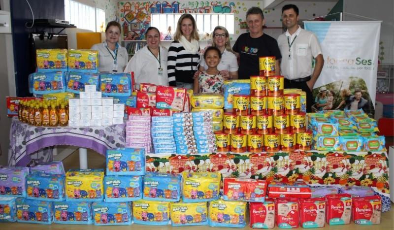 Casa Guido recebe doações da Campanha 'Amigos farmaSesi'