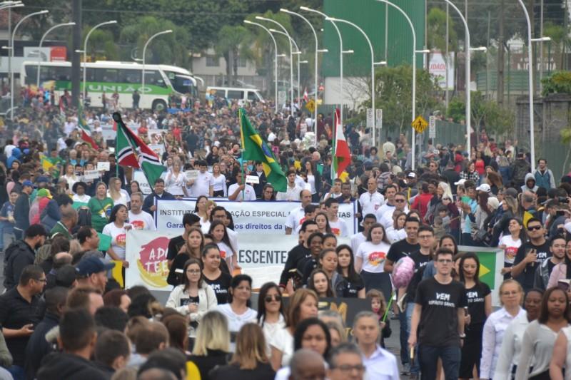 Criciúma: desfile cívico-militar altera trânsito no dia 7 de Setembro 
