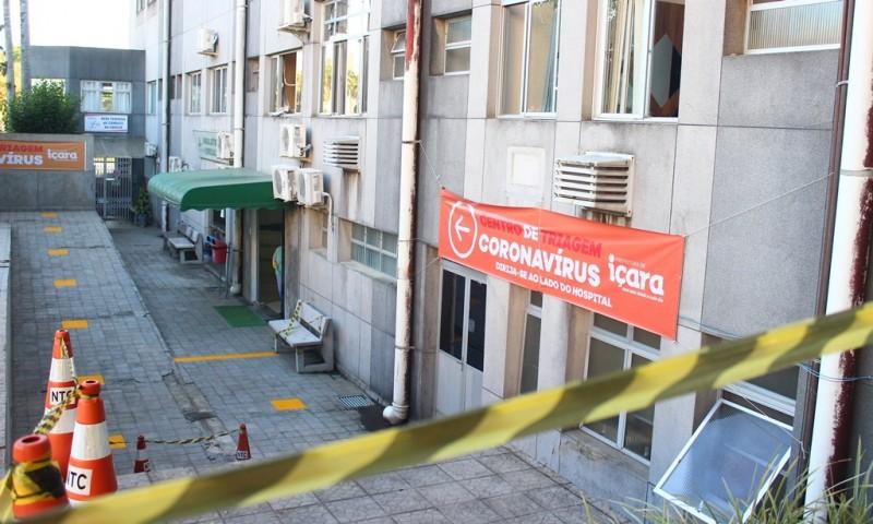 Em Içara, mais de 100 pessoas passaram pelo Centro de Triagem do município 