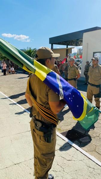 Solenidade de comemoração dos 187 anos da PMSC tem promoções e condecorações em Tubarão