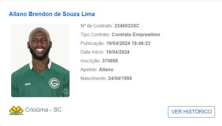 As últimas horas da janela de transferência para o Criciúma