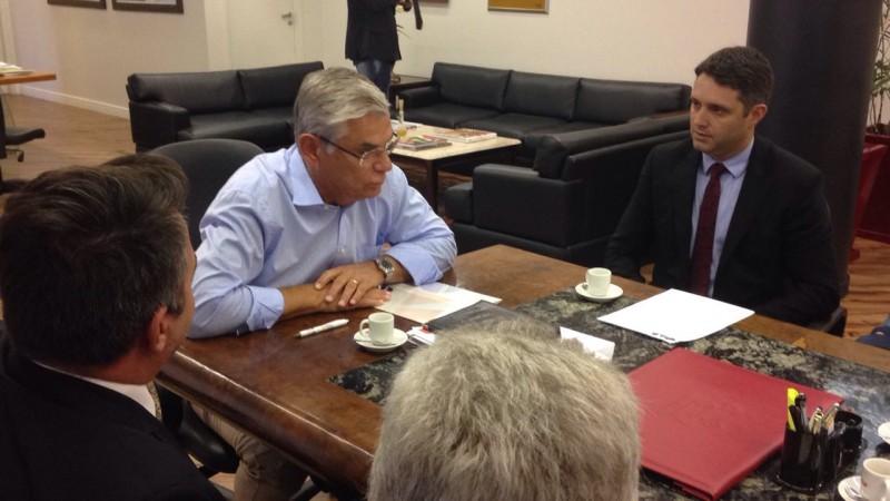 OAB Criciúma participa de audiência com o governador