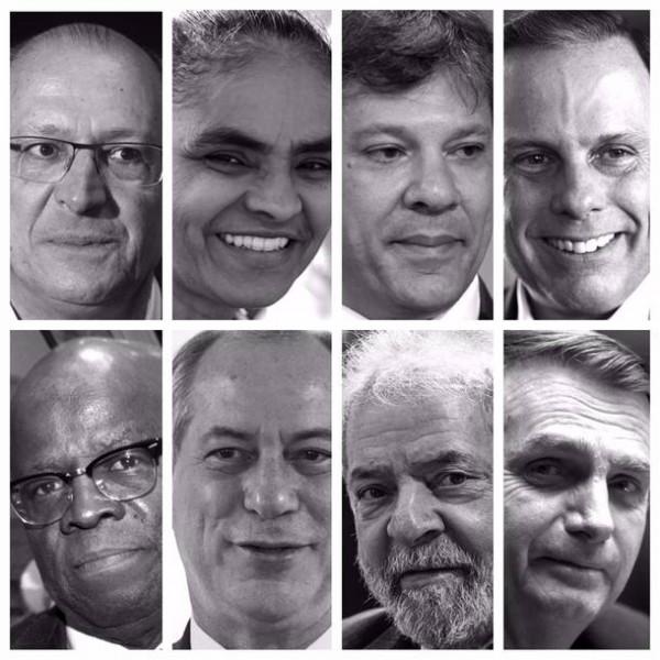 Muitos candidatos à vista para a presidência