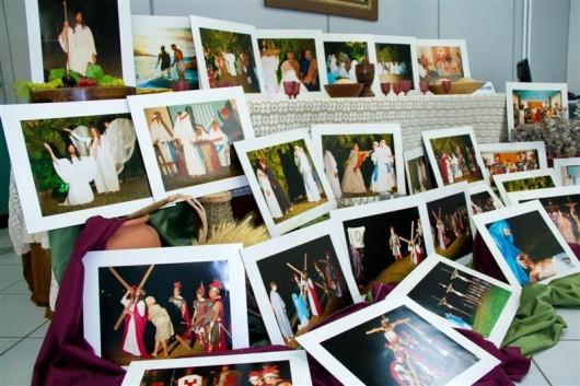 Encenação da Paixão e Morte de Cristo em fotografia
