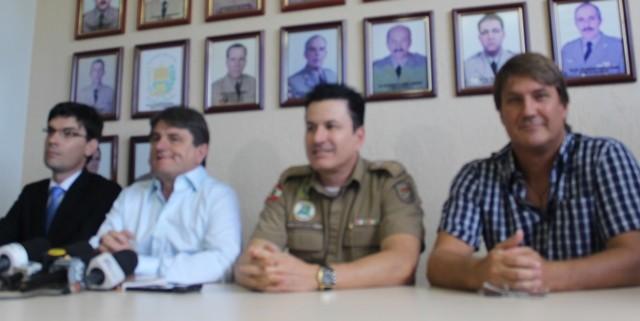 Representantes dos órgãos de segurança fazem balanço de operação na “Baixada