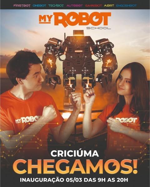 Criciúma ganha a primeira escola de robótica esta semana