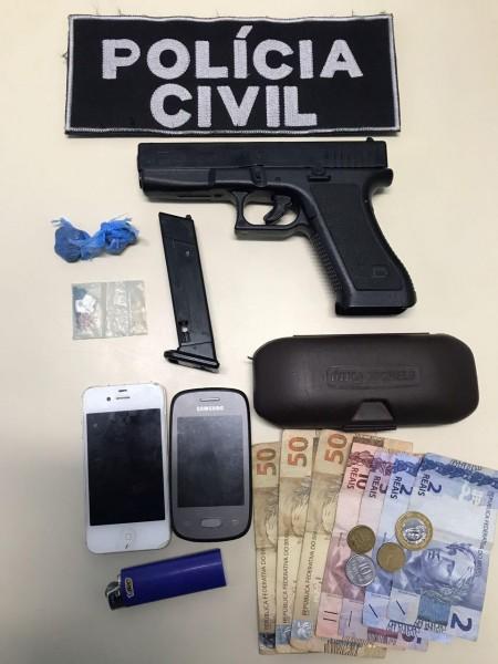 Adolescente é apreendido e dois são detidos por roubos na região 