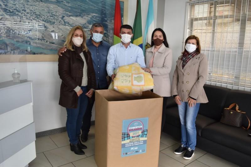 Siderópolis adere campanha 'Cobertor Solidário' para ajudar famílias em vulnerabilidade social