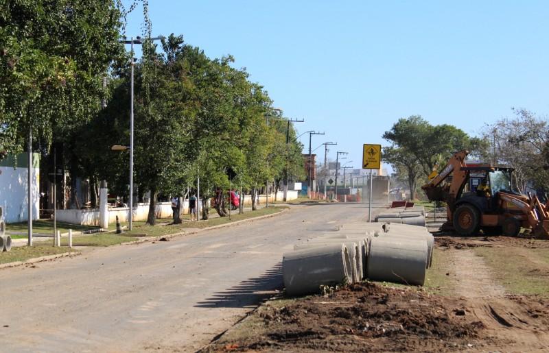 Binário da Avenida Santos Dumont: obras avançam no bairro São Luiz