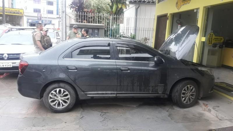 Polícia apreende veículo clonado em Criciúma 