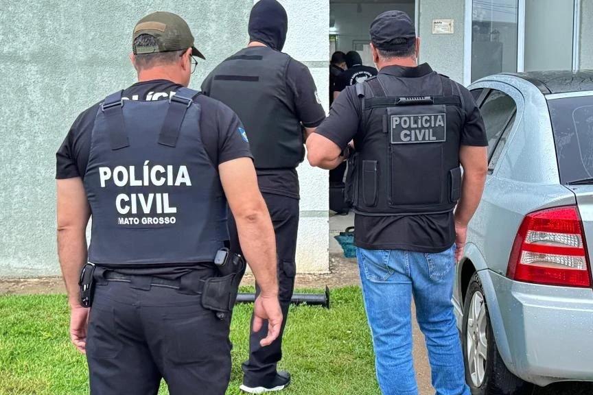Megaoperação da Polícia Civil do Mato Grosso cumpre mandado de busca e apreensão em Araranguá