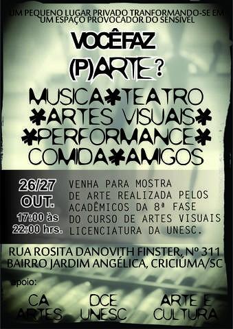 Estudantes da Unesc promovem mostra cultural